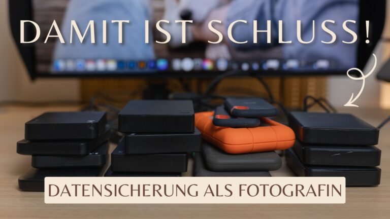 Datensicherung als Fotograf:in – warum sie so wichtig ist
